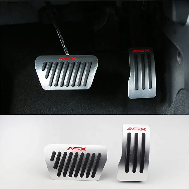 

Aluminum Car Accelerator Pedals Brake Pedal AT Car for Mitsubishi ASX 2013 2014 2015 2016