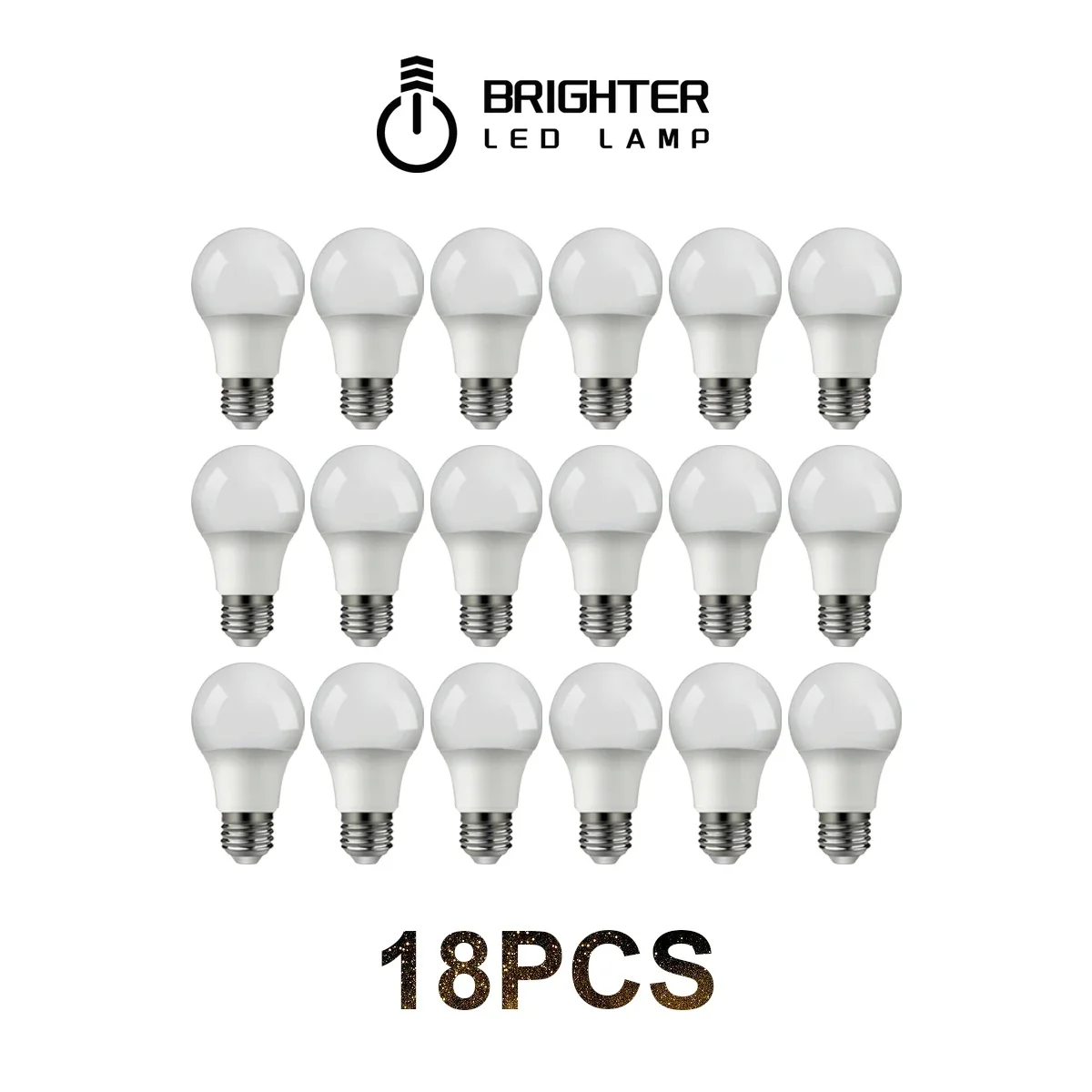 

18pcs LED BULB A60 9w E27 B22 AC220V-240V 3000k 4000K 6000K Energy Saving Lamp For Home Office Interior Decoration