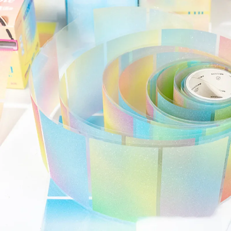 Mr Paper 110sheets/box Cute Heart Cat Pull-out Pearl Sticky Stickers Suitable for Students To Make Notes Notes Notes Plan