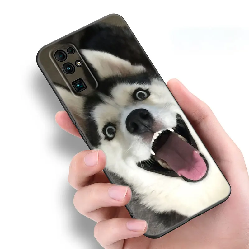 Cute Animal Dog Cat Phone Case For Huawei Honor 70 90 Lite X40 GT X50 i X5 Plus X6A X6S X7A X8A X8B X6 X7 X8 X9 4G X9A X9B 5G