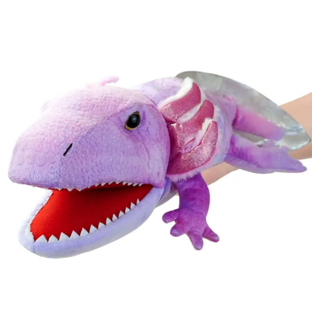 54cm Cartoon Tier Plüsch Handpuppe eltern-kind-Spiel Puppe Eidechse Schlange Krokodil Beschwichtigen Spielzeug Geburtstag Geschenke für Kinder