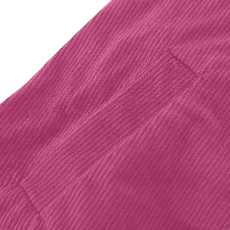 Women's Oversized Corduroy Hooded Coat, Lightweight Casual Fall Button Loose Comfy Fashion Outfits with Pockets