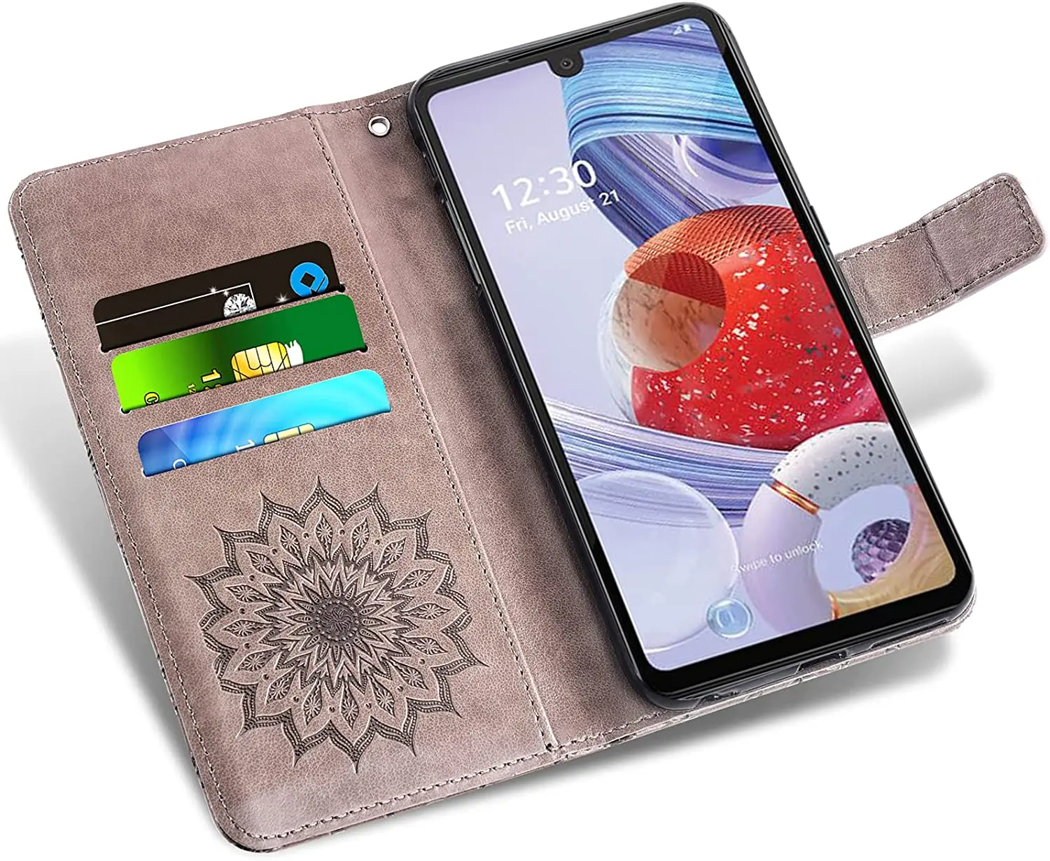 Flip Cover Leather Wallet Phone Case For LG Stylo 6 Stylo6 LGStylo6 6+ 6plus Six 2020 Lg6case Sunflower Magnetic Couqe Funda