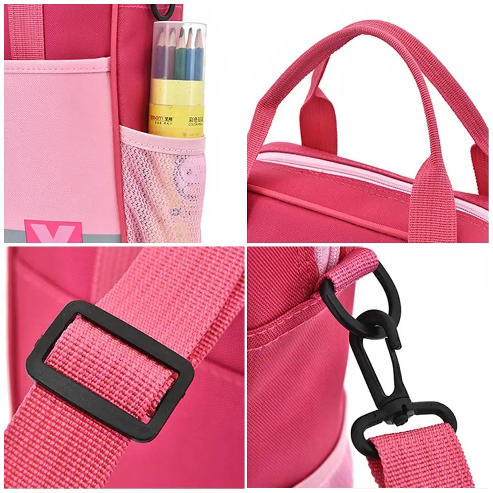 Korean Style Multi‑Pocket Children Shoulder Bag Oxford Cloth Tote School Bag Kids School Handbag Boys Girls