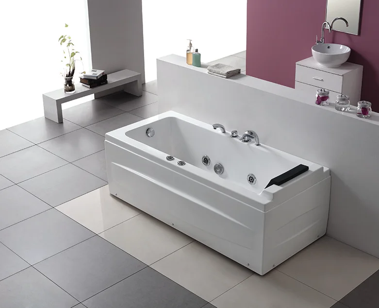 

Acrylic Waterfall Jacuzzis Indoor For One Person Spa