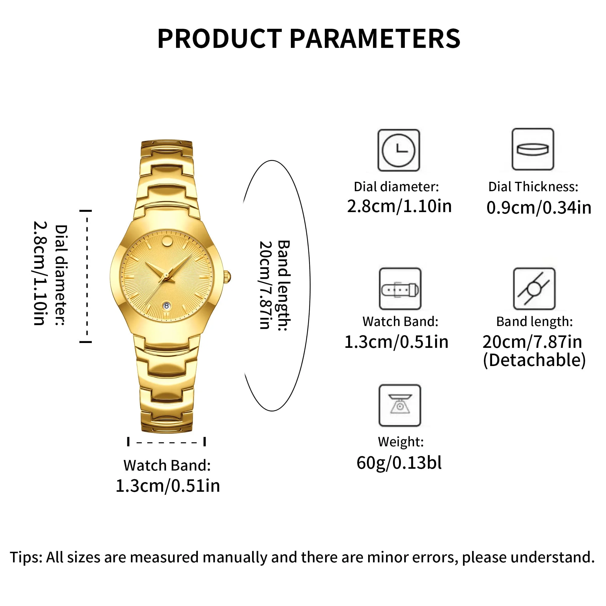 YaLaLuSi Stylish Minimalist Steel-Strap Bracelets for Men and Women Elegant Business Watches, Perfect as Gifts for Couples Reloj