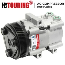 Air AC compressor For Ford Escape Mazda Tribute 2001-2007 4L8Z19V703CA F3DZ19D784A BU2Z19V703HA CO 101450C 58145 6511454 590101