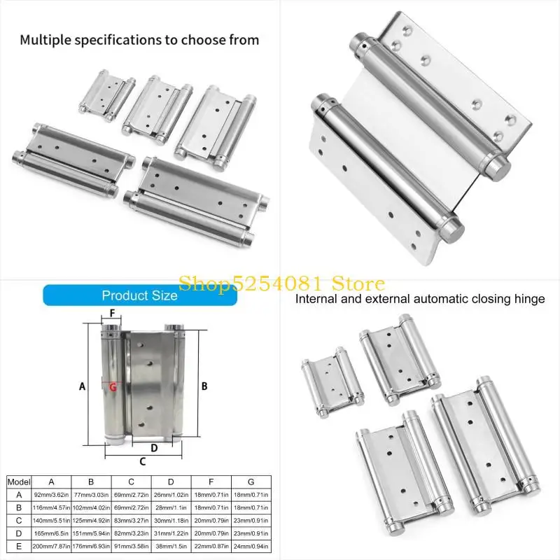 

AXYC Multipurpose Spring Hinges For Long Time Use Door and Window Functionality