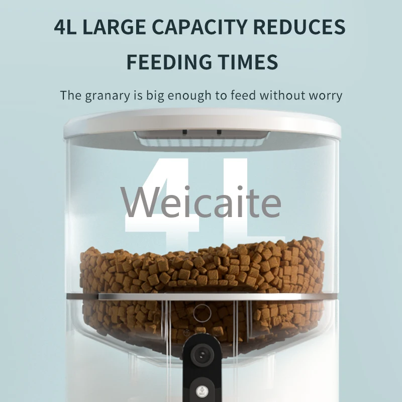 High Quality Automatic Pet Feeder Timed Quantitative 4L Intelligent Feeder