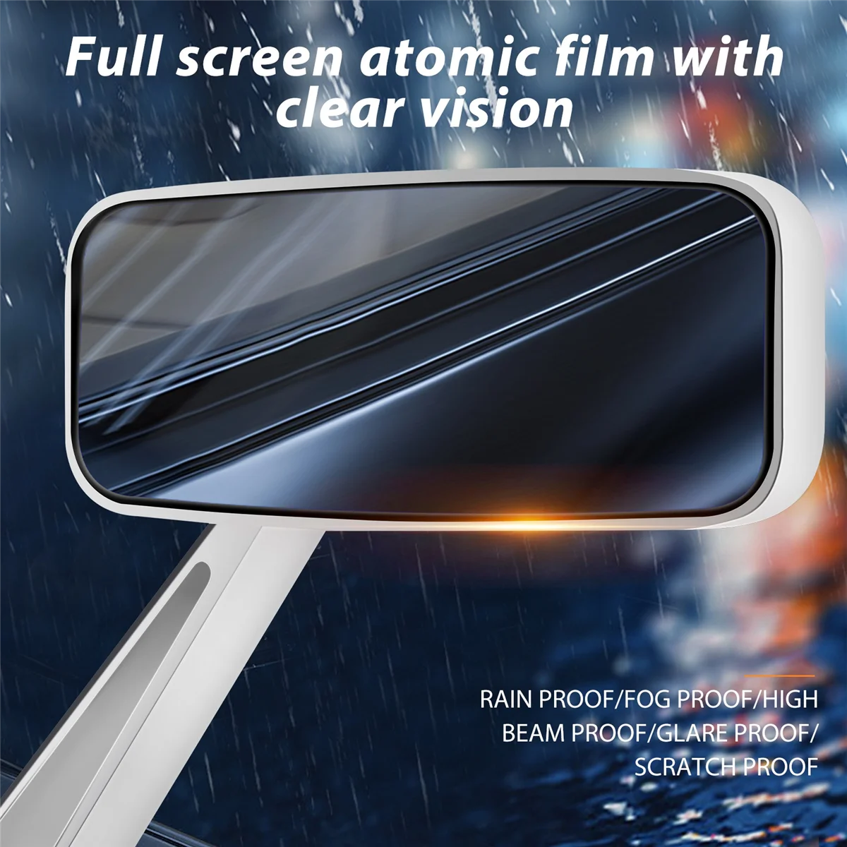 مرايا الرؤية الخلفية للدراجات النارية من الكروم ، هوندا ، سوزوكي ، 8 * ، 10 *