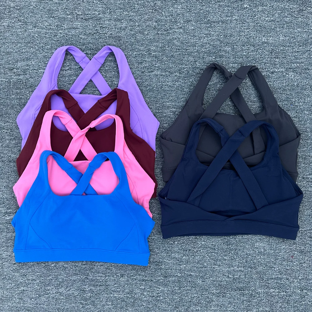 Women Sports Bra Cross Gym Top Women Training Running Yoga Bra Stretch Women Workout Underwear Fitness Sexy Yoga Clothes