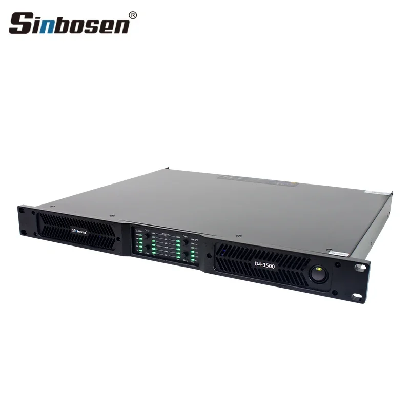 

Sinbosen D4-2000 Professional 4 Channel Digital Amplifier with High Power Output 2000 Watts