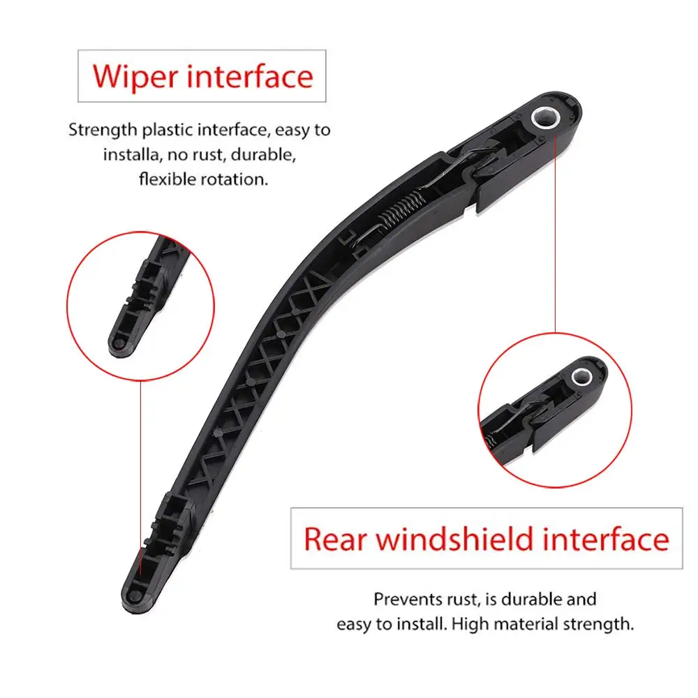 Rear Window Wiper Blade & Windshield Wipers Arm for Magnum 2005-2008, Nitro 2007-2009, 300C 2005 -2008 5140654AA
