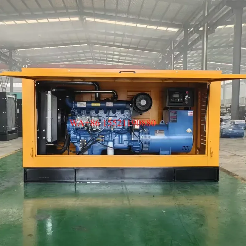 WMWMNU for Mecpower 30-150kw Silent Diesel Generator Portable Open Type Low Noise 30-150KVA Power Supply