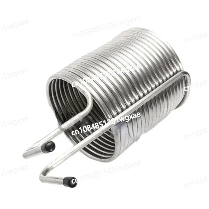 Water Heater Coil with Fireguard - Hot Tub - Outdoor Pool - Stainless Steel