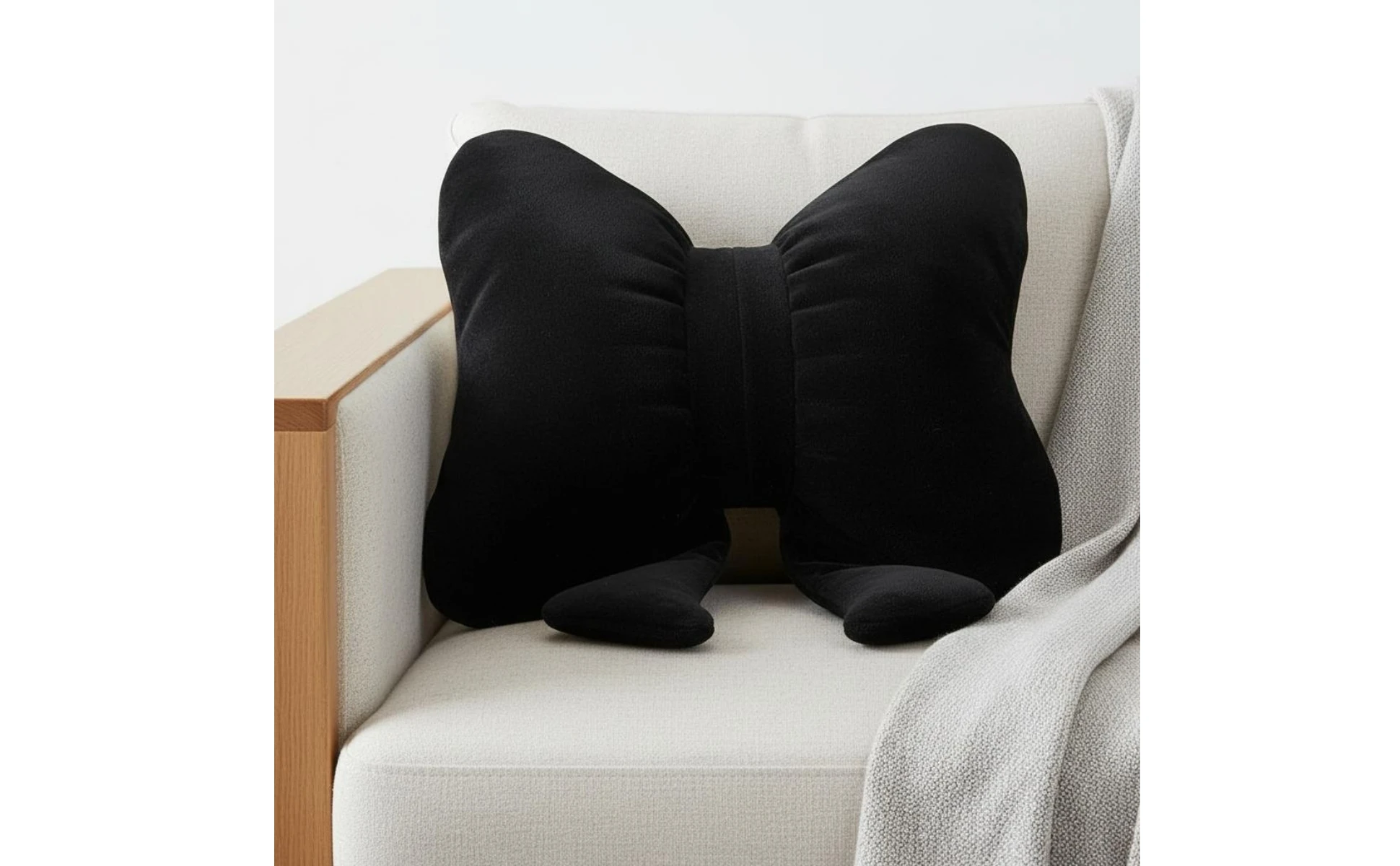 Butterfly Bow Cushion Soft Butterfly Knot Pillow Bowknot Soft Pillow Cute Home Decor Vacuum Packed Butterfly Bow Cushion Soft Butterfly Knot Pillow Bowknot Soft Pillow Cute Home Decor Vacuum Packed