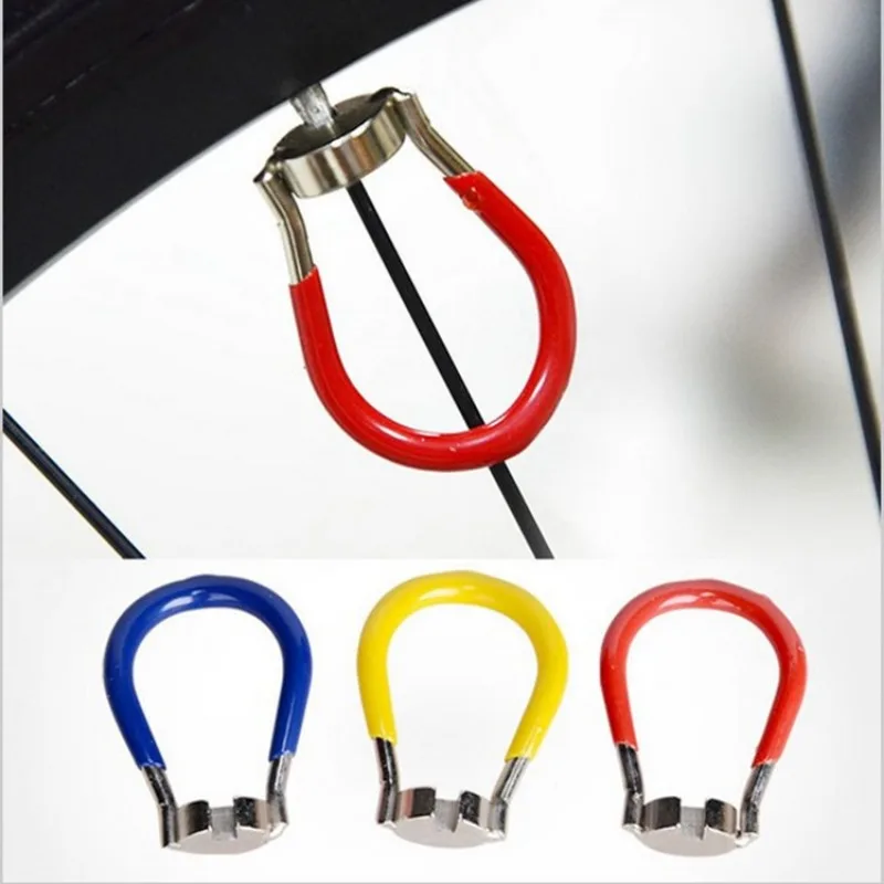 Bike Disassemble Repair Tool Outdoor Bicycle Spoke Wrench Wheel Rim Tightener MTB Road Bike Maintenance Tool for Cycling Repair