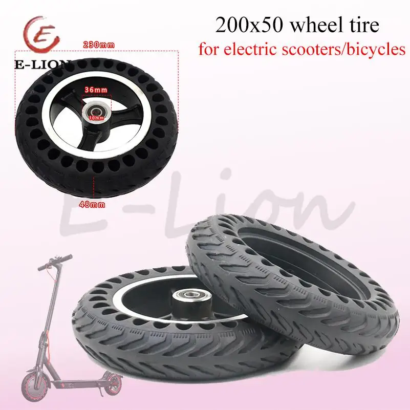 

Колеса сотовой конструкции 200X50 с центральным отверстием, шины, полный комплект колес, взрывозащищенные шины, для электросамоката