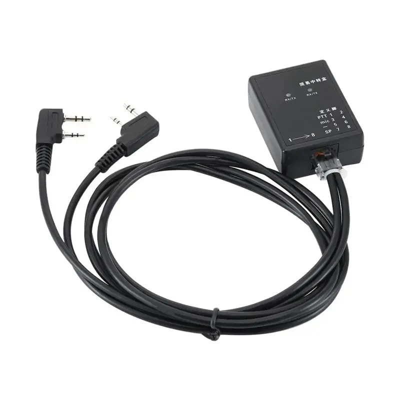 Conjunto Repetidor de Walkie Talkie Estiloso com Placa Repetidora de 2 Vias e Caixa de Relé para TYT WOUXUN KIRISUN HYT para Interfone