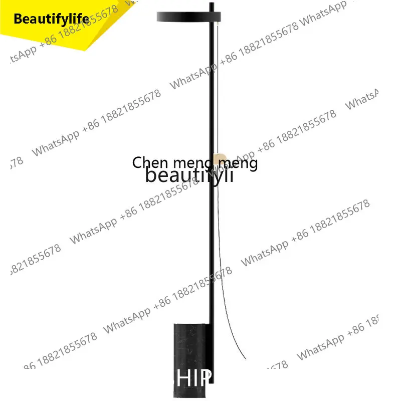 

cn8350 sszq Nordic Minimalist Marble Vertical Model Room Living Room Study Reading Dimming Floor Lamp