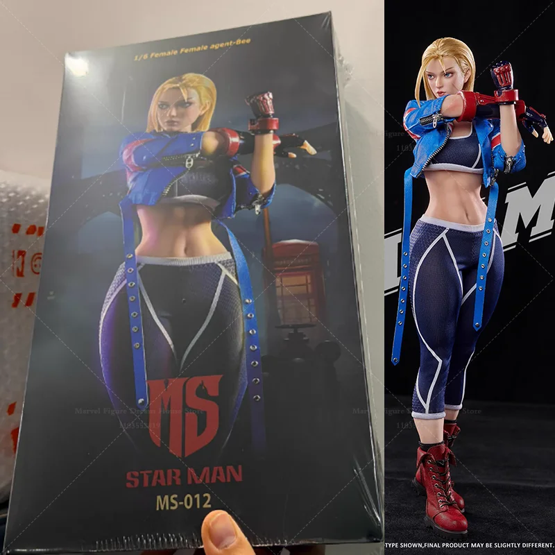 

В наличии: Оригинальная фигурка STARMAN MS-012, масштаб 1/6, Blue Hummingbird Assault Agent, 12-дюймовый полный комплект, женская солдатская фигурка, игрушка.