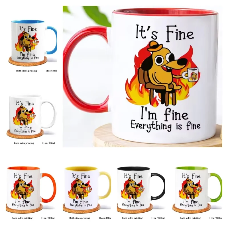 Good I'm Good Coffee Mug Ceramic Tea Milk Beer Mug Mug Inspiration Funny Gift For Friends