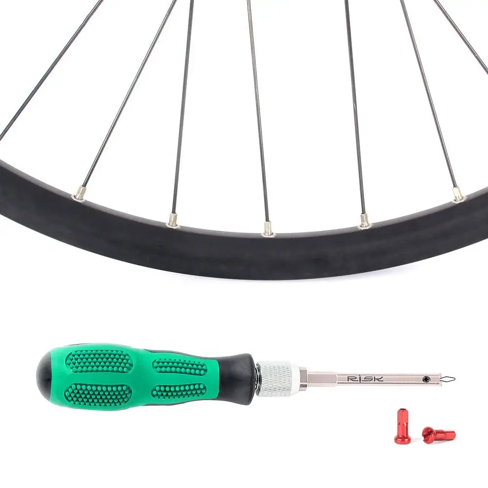 Bicycle Accessories Bicycle Repair Tools Screwdriver Wrench Bicycle Spoke Cap Bike Spoke Nipple Removal Wrench Insertion Tool