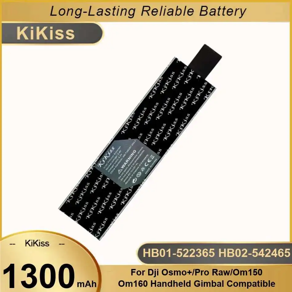 

Camera Battery HB01-522365 HB02-542465 1300Mah For Dji Osmo+ Pro Raw OM150 OM160 Handheld Gimbal Compatible