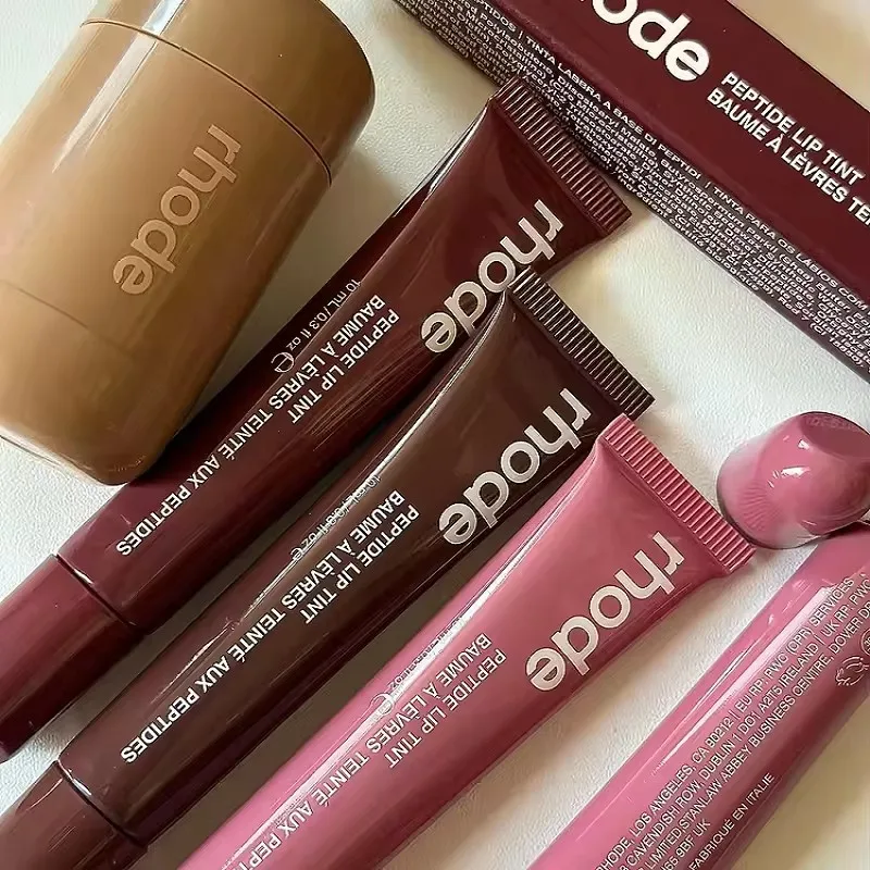 Rhodeskin Lip Gloss Lip Balm Smoothing Lipstick Lines Lasting Nourishing Daily Care Women Makeup Moisturizer Blush Lipstick Girl