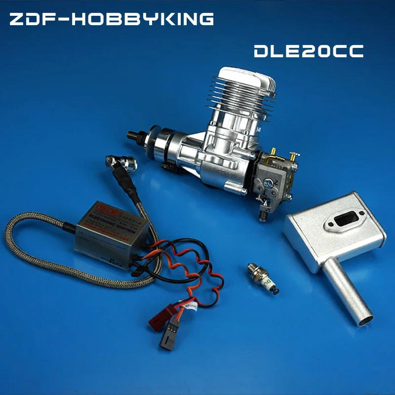 Original DLE 20 20CC original GAS Engine Gasoline 20CC Engine For RC Airplane model DLE20CC,DLE20