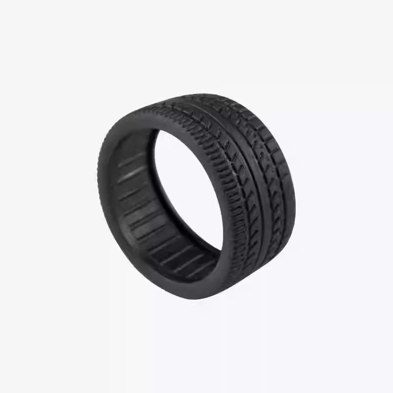 

For Bambulab CyberBrick Ø33.7×13.85mm Rubber Tires (4 pieces) Creator's Treasure Creative 3D Printed Model Components