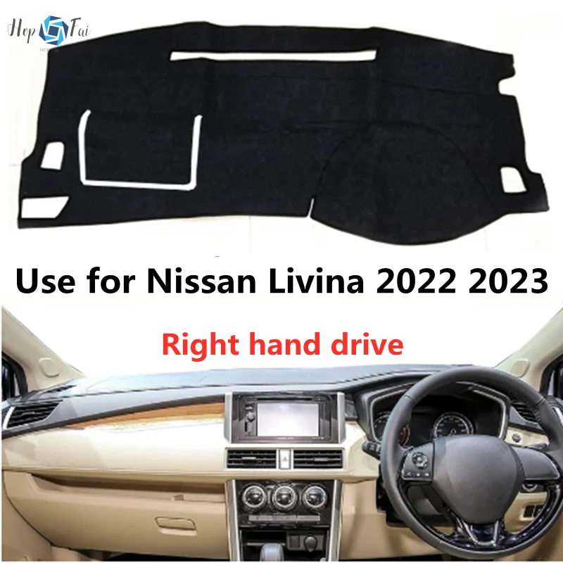 

Taijs Right Hand Drive Car Dashboard Cover Mat Dashmat for Nissan Livina 2022 2023 New Model Inner Decoration High Quality