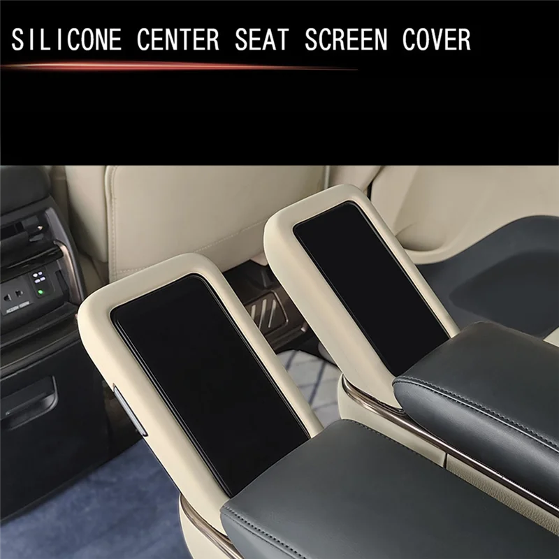 

Надежная защитная пленка для подлокотника среднего ряда, силиконовая накладка с защитой от царапин, внутренняя отделка для Toyota Alphard 40 Series 2024