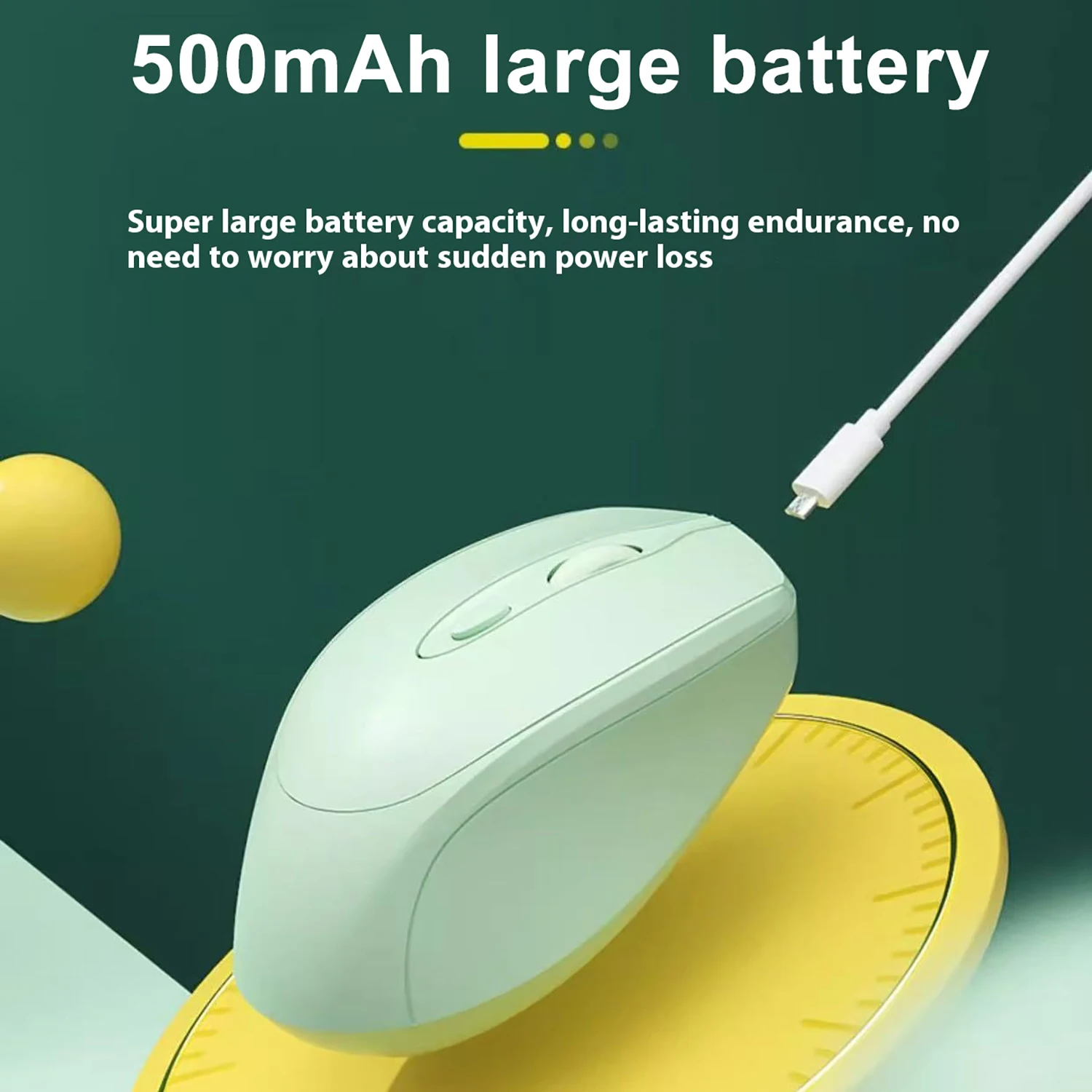 2025New ماوس بلوتوث لاسلكي قابل لإعادة الشحن ماوس كمبيوتر لاسلكي صامت ماوس USB مريح ألعاب ماوس للكمبيوتر المحمول ماك بوك #3