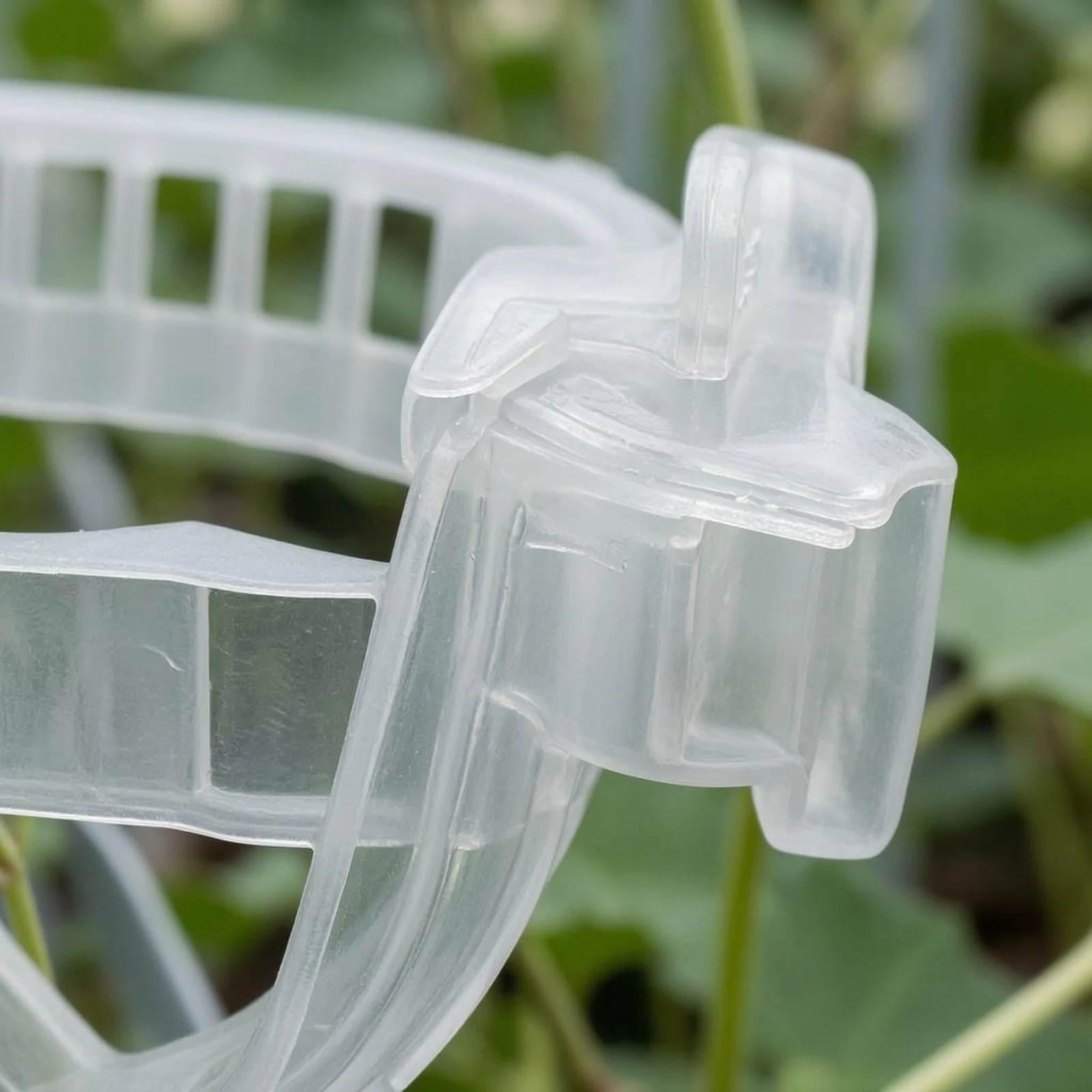 500 Pieces Plant Support Clip Transparent Vine Support Clip Easy to Use Smooth Surface for Greenhouse