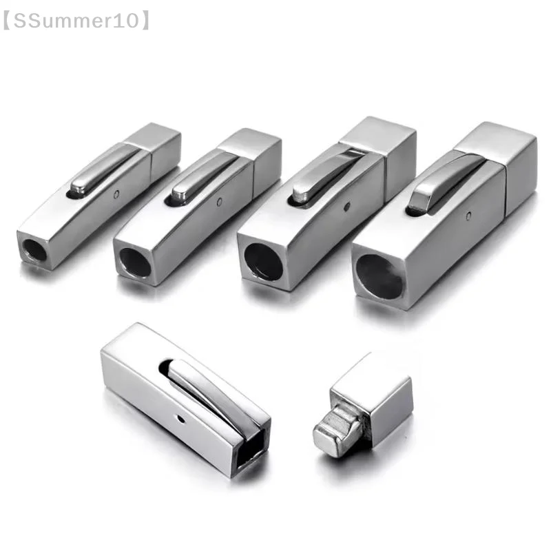 Stainless Steel Bayonet Clasp 4-6mm DIY Jewelry - usage example