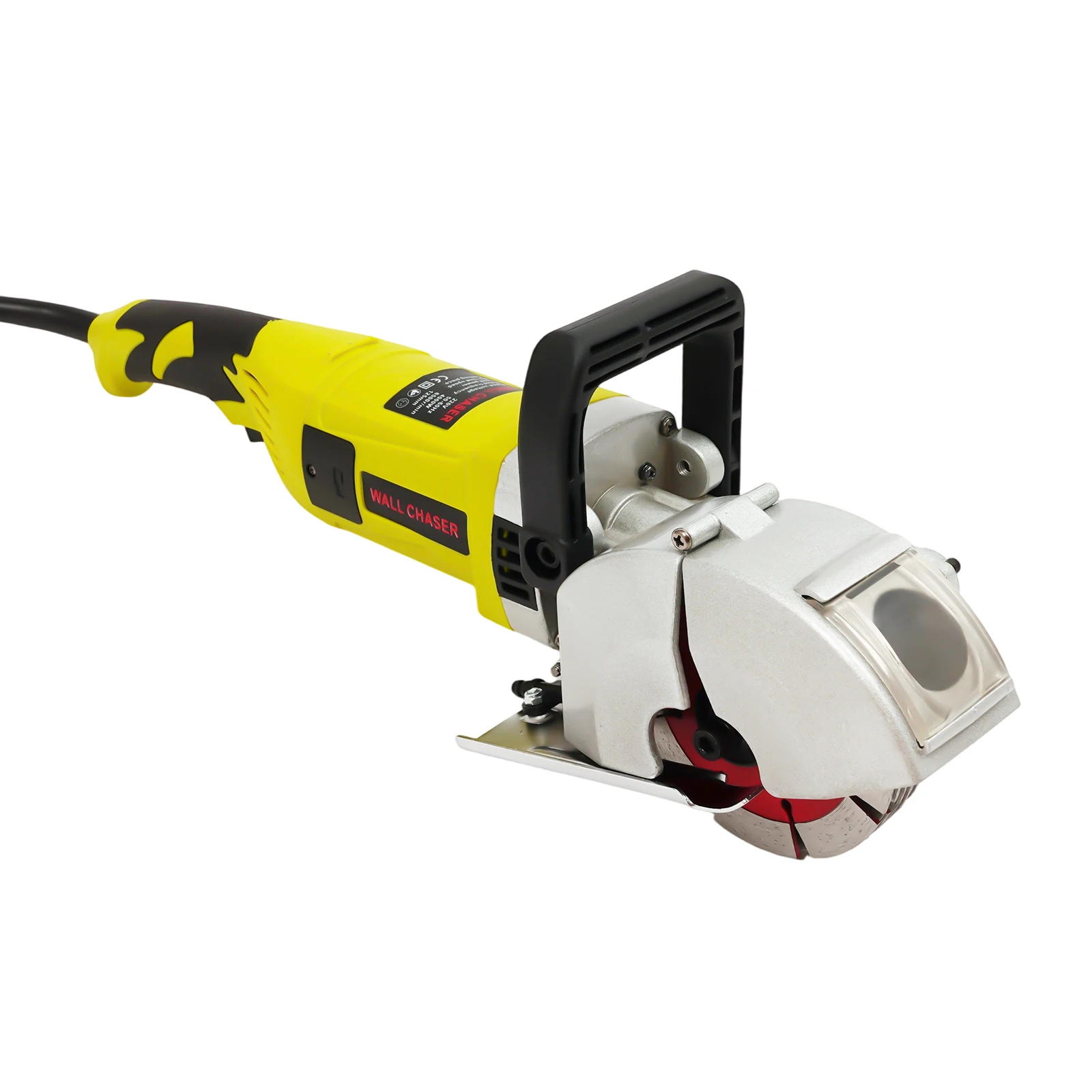 4000W 220V 6500RPM Schlitzfräsmaschine mit Stecker, elektrischer Mauernutfräser, Betonfräser, Nutfräser, Rillenfräser – Detail 8