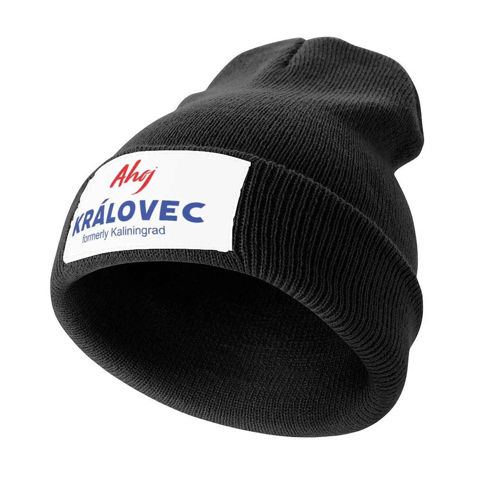 Ahoj Královec - formerly Kaliningrad Funny Czech Královeck? kraj Knitted Cap Sun Cap Anime Mens Women's