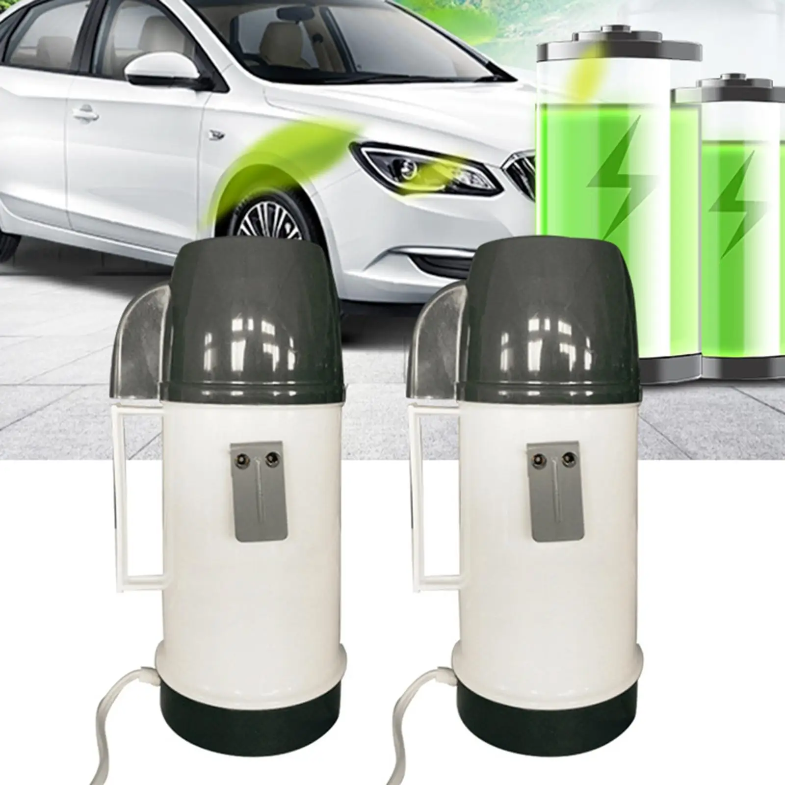 Car Electric Kettle Portable Stainless Steel Practical Heater Bottle Water Heater for Self Driving Tour Outdoor Camping Travel