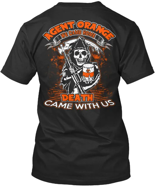 VIETNAM VETERAN AGENT ORANGE T-Shirt Made in the USA Anime Pattern Clothing Cotton Short SleeveAnime Graphic T-shirts for Men Cl