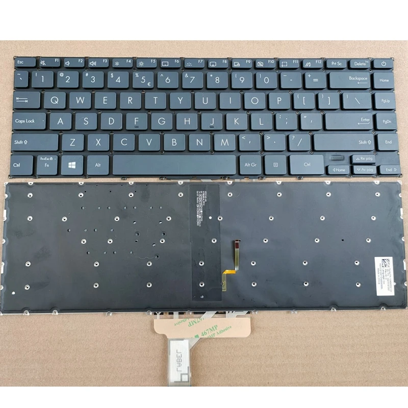 LA/RU/US laptop Keyboard for Asus ZenBook 14 UX425 UX425J UX425JA UX425E UX425EA U4700