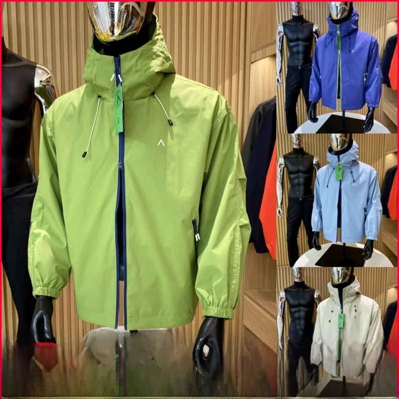 

Tee-Proof Technology Outdoor Fabric Jaet Youth Spring Autumn Stand Fit Long Sve Zipper Closure Hooded Outerwear