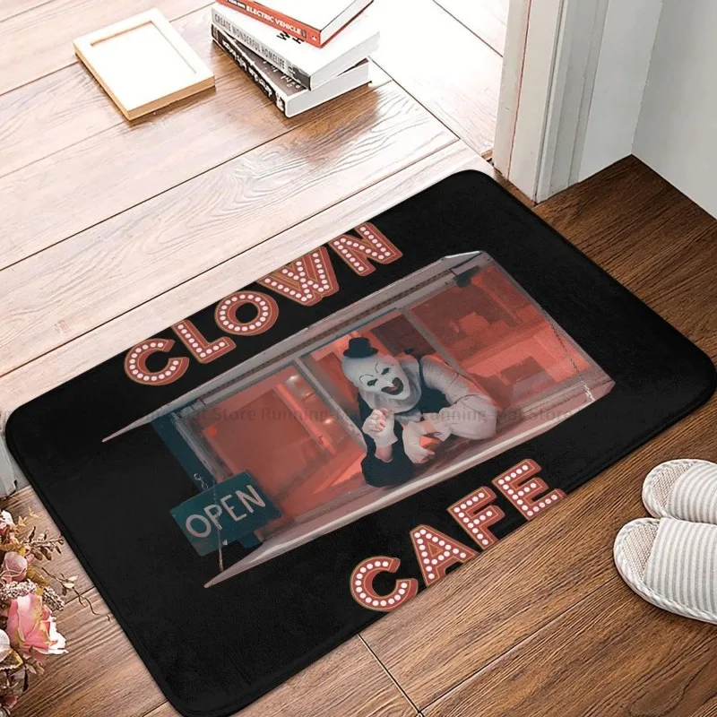 Kitchen Non-Slip Carpet Terrifier Horror Films Clown Cafe Bedroom Mat Welcome Doormat Home Decor Rug