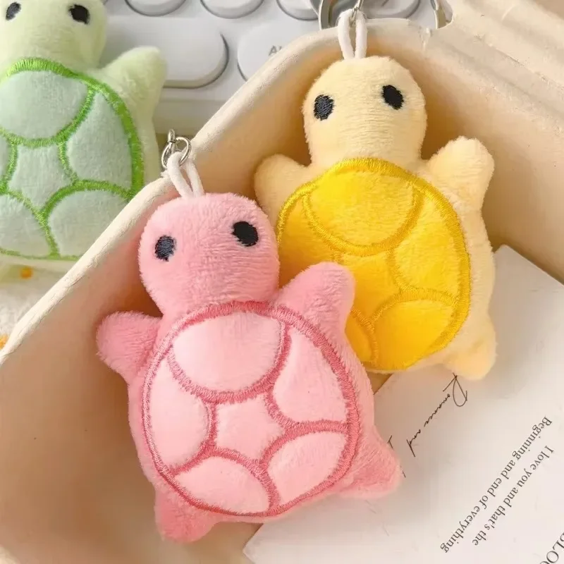 Turtle Plush Keychain, Cartoon Tortoise Bag Charm