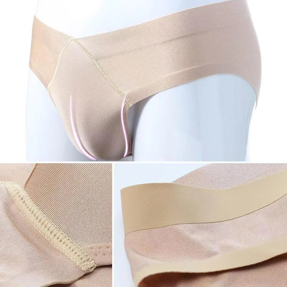 Insert Camel Toe Underwear False Panties Fake Vagina Shemale Hide JJ underwearTransgender Body Shape Panties Crossdressing Gaff