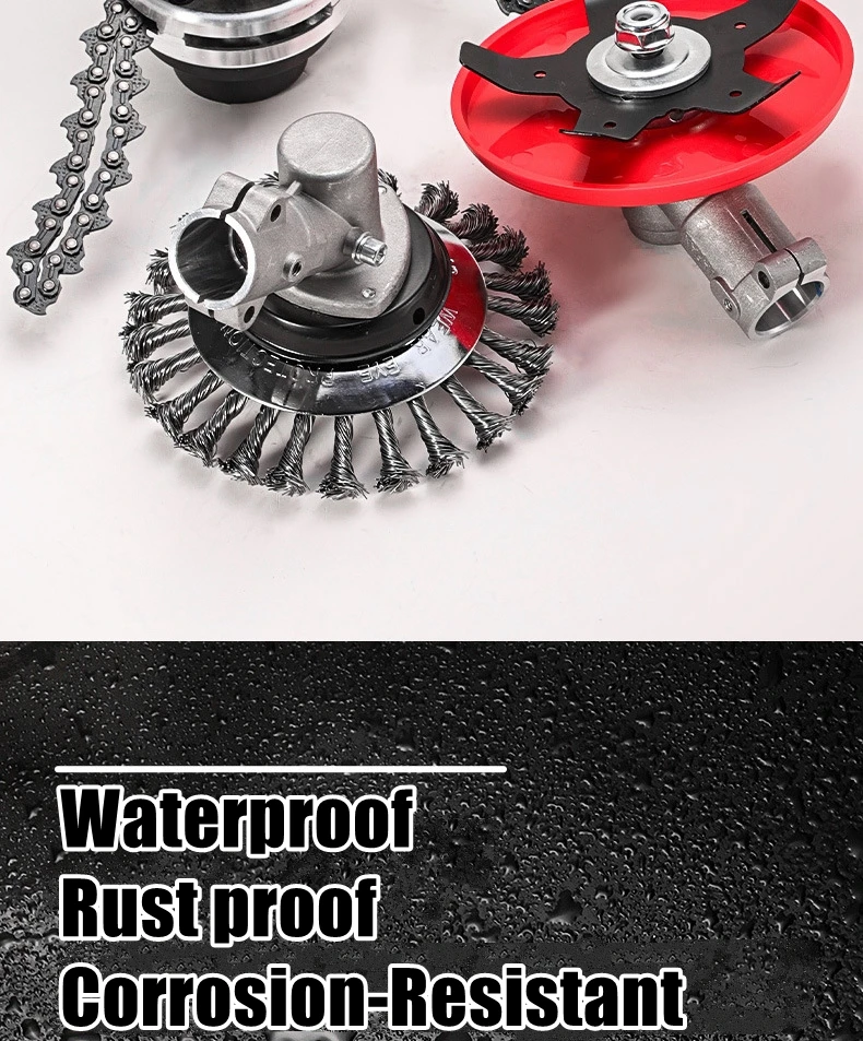 26mm/28mm 9 Zahn Trimmer Getriebe Getriebe Freischneider Rasentrimmer Ersetzen Getriebekopf Rasenmäher Teile Gartengerät – Detail 15