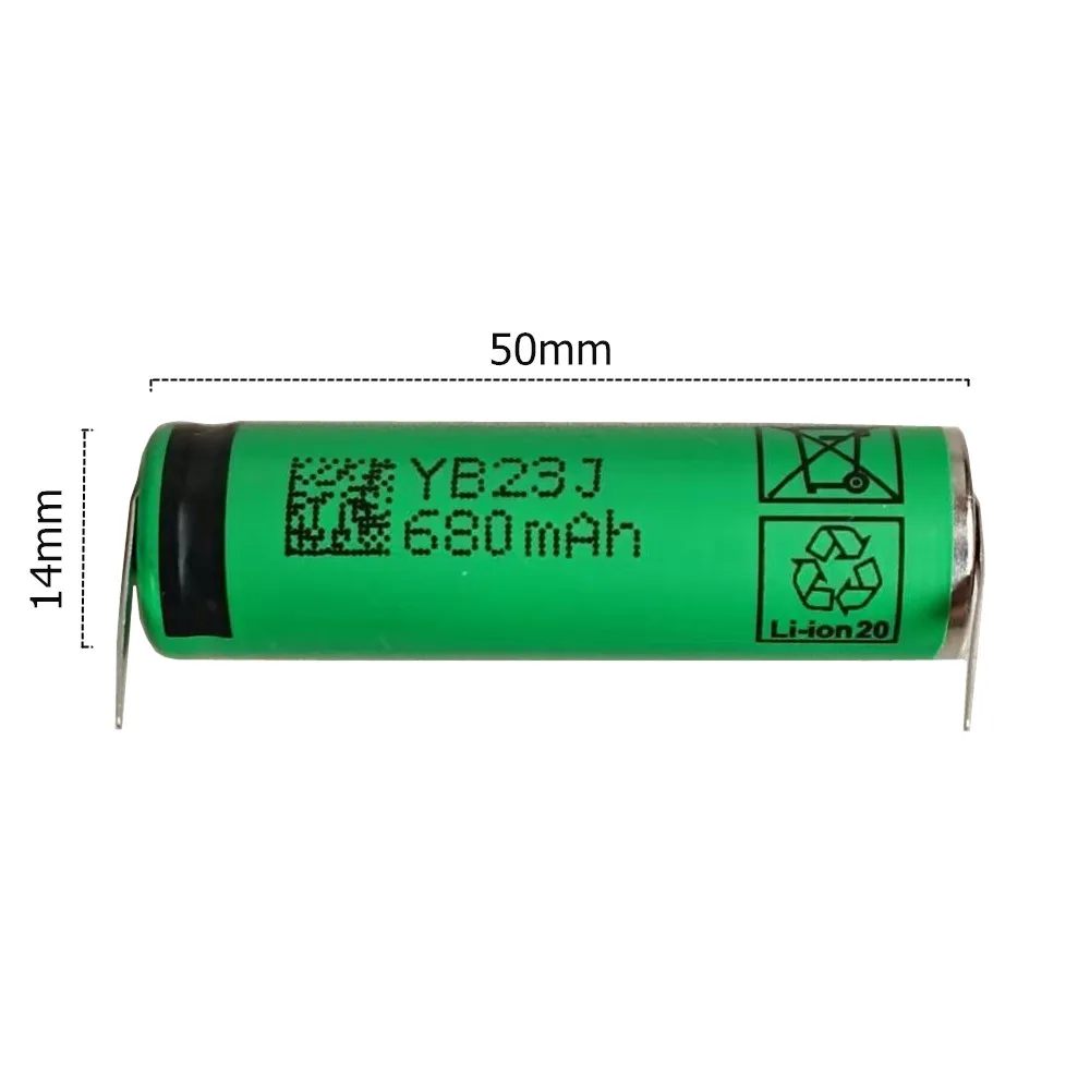 2-10PCS Battery For Braun Oral-B 3766 Philips HX992B HX992W HX993L/993B/993W HX9120 HX9140 HX9150 H9160 HX9170 Toothbrush Shaver
