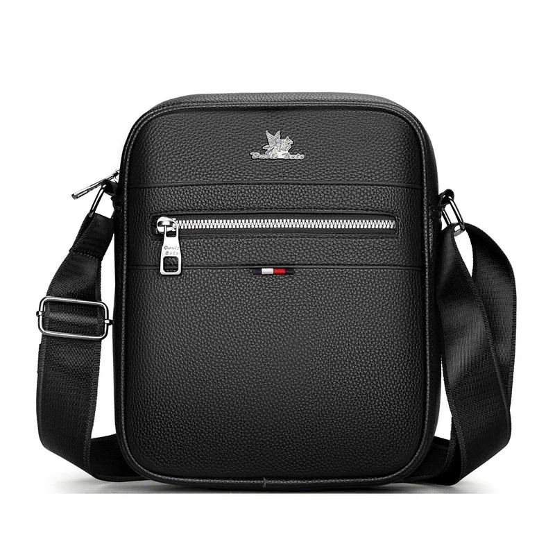 PU leather tote bag crossbody bags shoulder bags sacoche homme bags for man sling bolso hombre  sac Men's casual