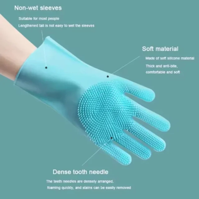 Multi-Functional Pet Grooming Gloves for Dogs And Cats Silicone Bathing Shampoo Scrubber Dishwashing Cleaning Glove Hair Removal 5 Multi-Functional Pet Grooming Gloves for Dogs And Cats Silicone Bathing Shampoo Scrubber Dishwashing Cleaning Glove Hair Removal 5