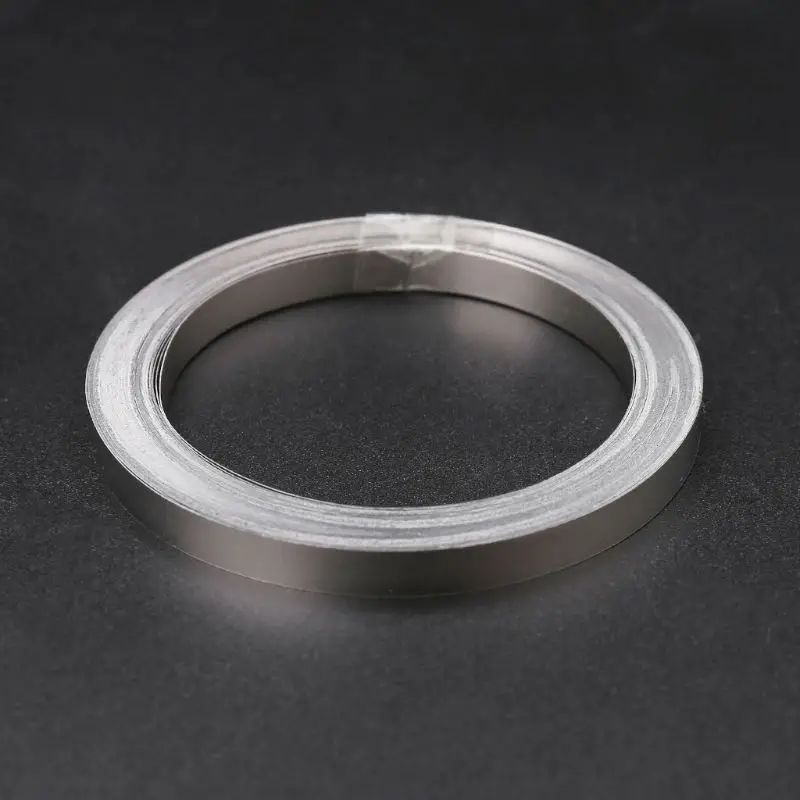 

10m Nickel-plated Strip Tape For Li 18650 Battery Spot Welding 0.1x5mm/0.15x6mm